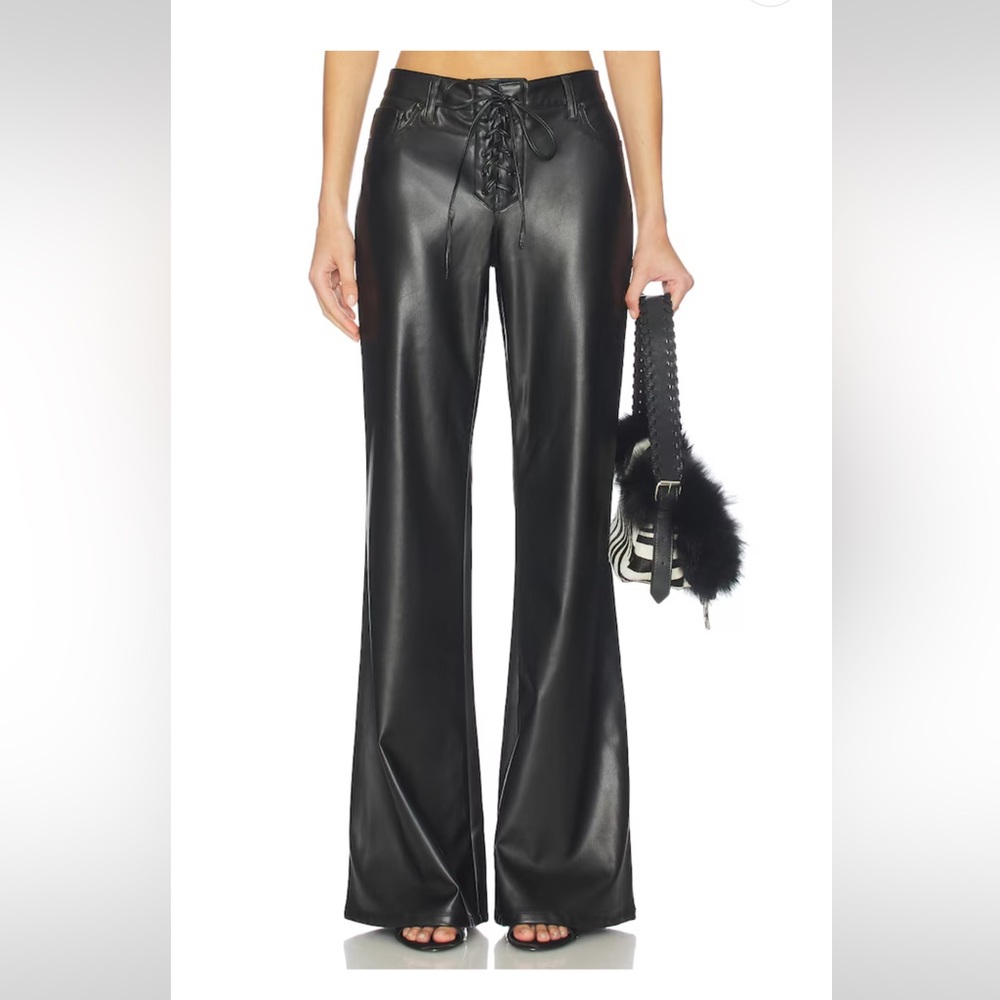 Dylan Flare Black Leather Pants
AFRM